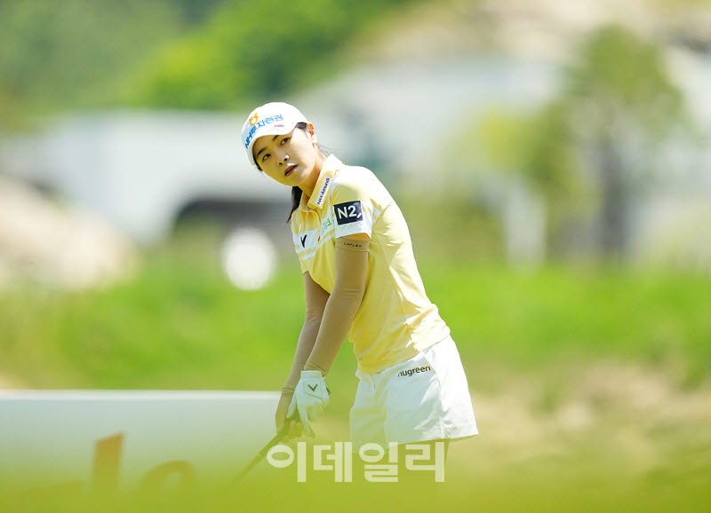 [포토]이가영,공략 방향 확인