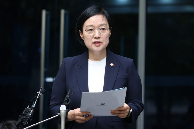 [포토]한성숙 총리 후보자, 지명 소감