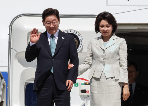 李대통령, 벨기에 도착..동포 간담회로 EU일정 시작