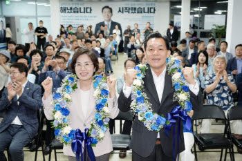 ‘학연’ 고리 깬 이재준 수원시장, 44개동 석권..비결은 ‘새빛’