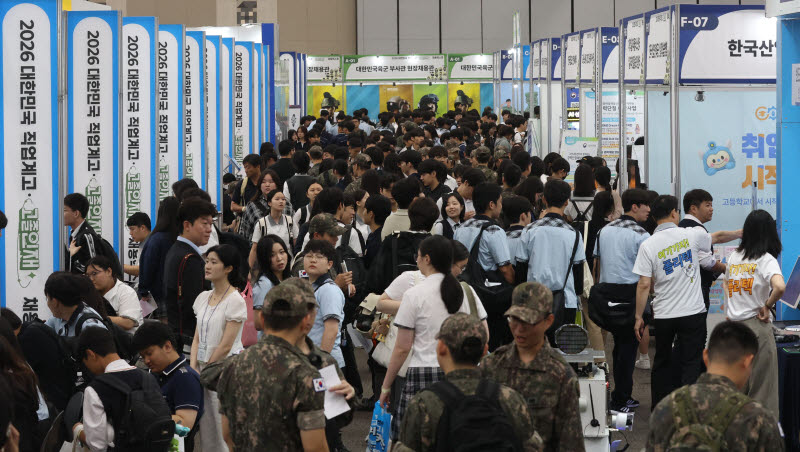 [포토]북적이는 고졸인재 채용엑스포