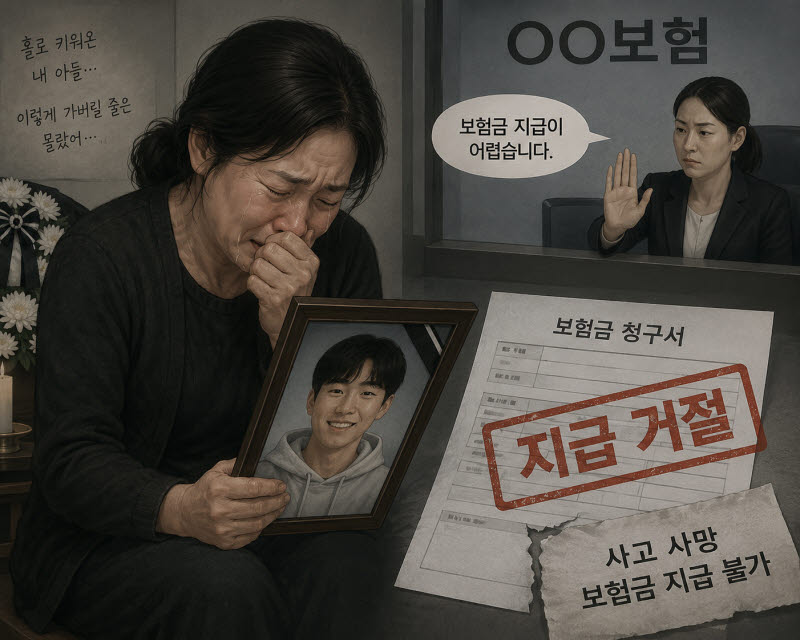 이름만 쓰라더니…아들 사망 후 "보험 무효" 통보받은 엄마