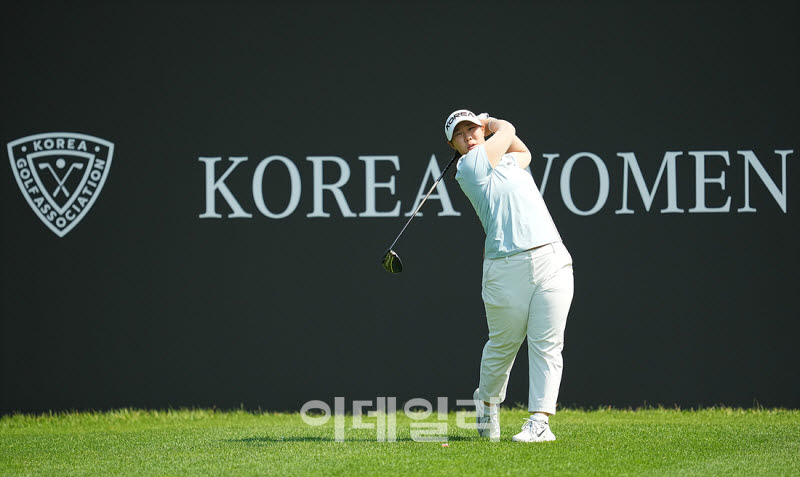 [포토]박서진,첫 티샷 실수없이