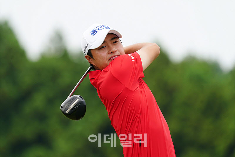 [포토] 박정훈, 신인다운 패기의 샷으로