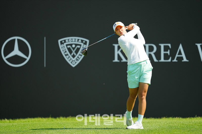 [포토]박예지,최대한 순위를 올리자