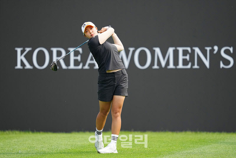 [포토]박예지,티샷 실수없이 타수를 줄인다