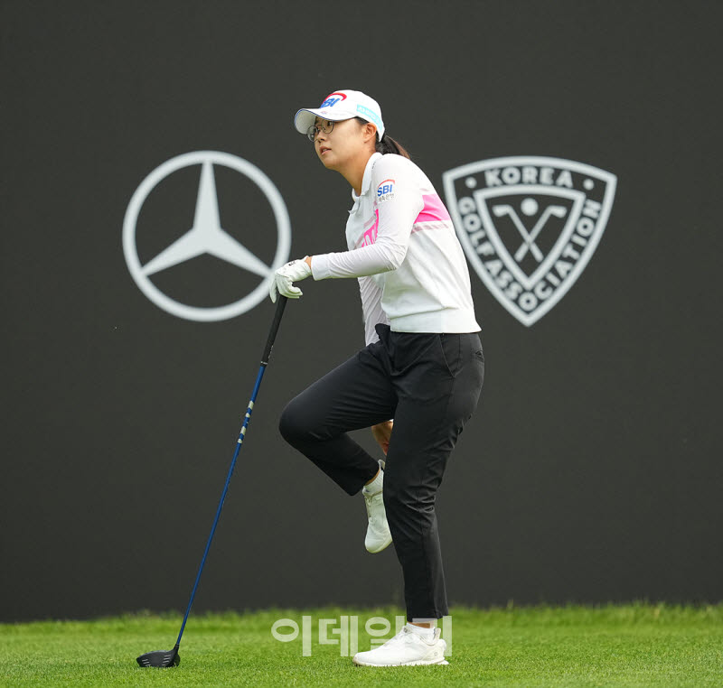 [포토]김가희,신발끈을 조이고