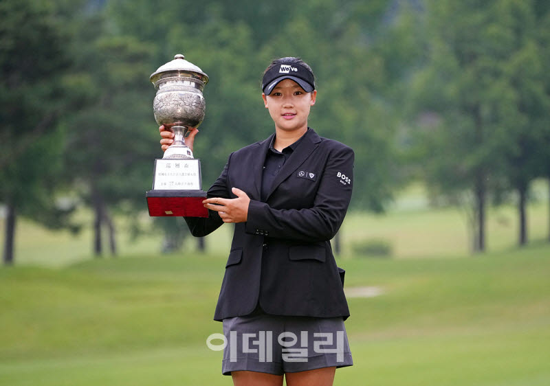 [포토]김민솔,메이저 퀸의 탄생