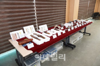 1990년대 대모산성 출토 유물 양주시 이관 성사