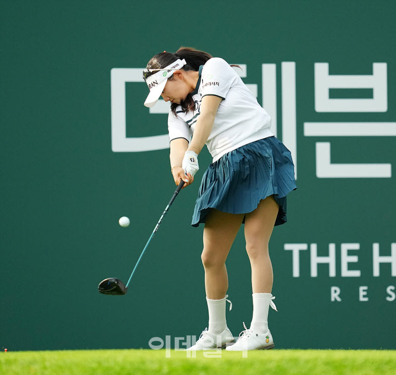 [포토]노승희,타이틀 방어 향한 임팩트