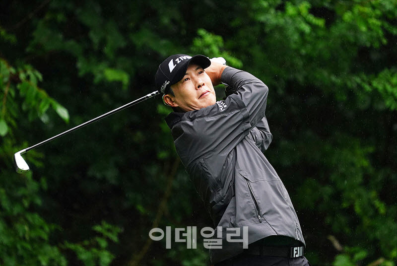 [포토] 정재현, 전략적인 아이언 티샷