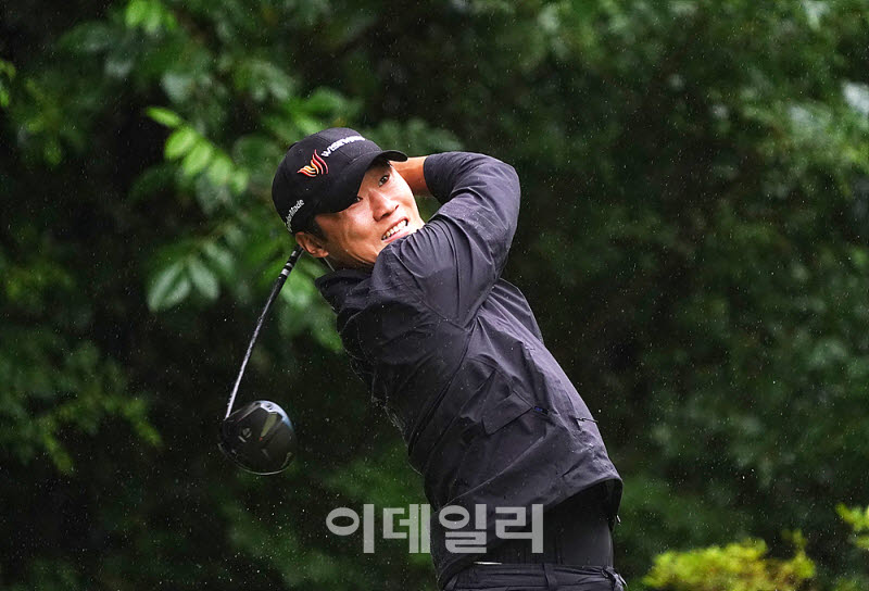 [포토] 마관우, 온 힘을 다해 날린 티샷