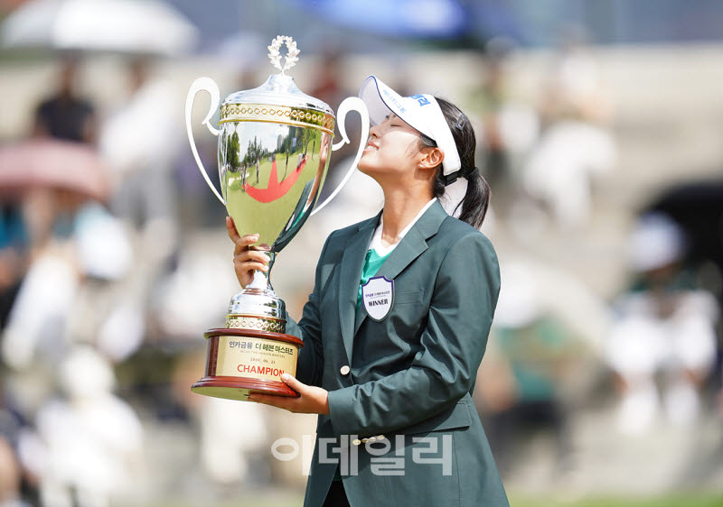[포토]서교림,짜릿한 두번째 우승 키스