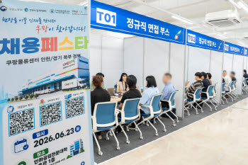 쿠팡풀필먼트서비스, 인하공전서 채용박람회…550명 몰려