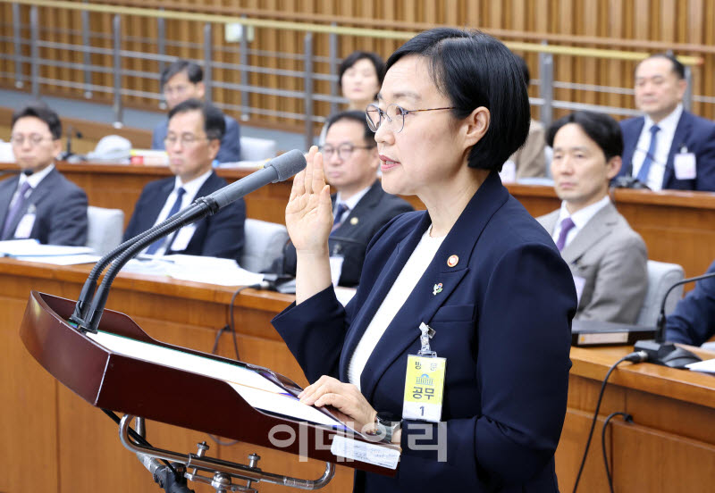 [포토]한성숙 국무총리 후보자 인사청문회
