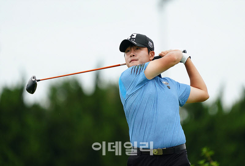 [포토] 김민규, 호쾌한 샷으로 날린다