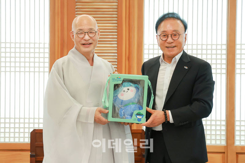 [포토] 여수세계섬박람회-조계종. 섬박람회 홍보 협력