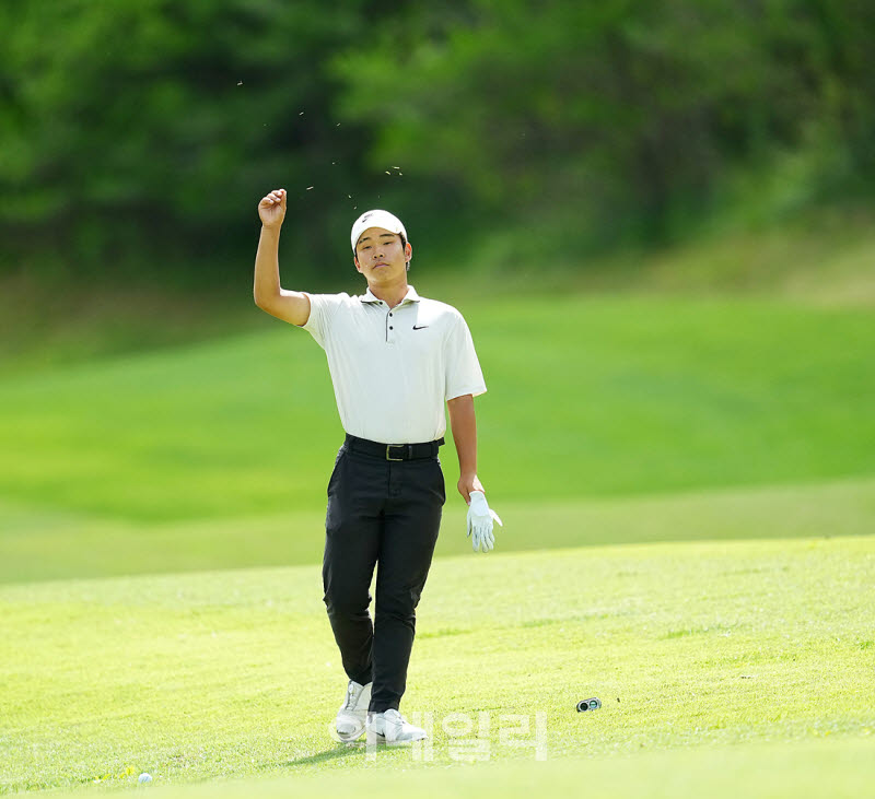 [포토]김태양,바람 방향 먼저 본다