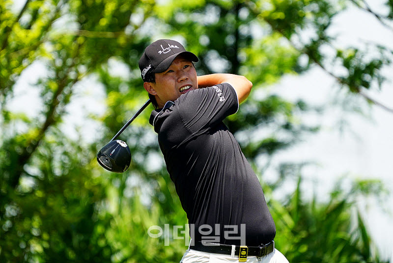[포토] 이상희, 호쾌한 샷으로 우승에 도전