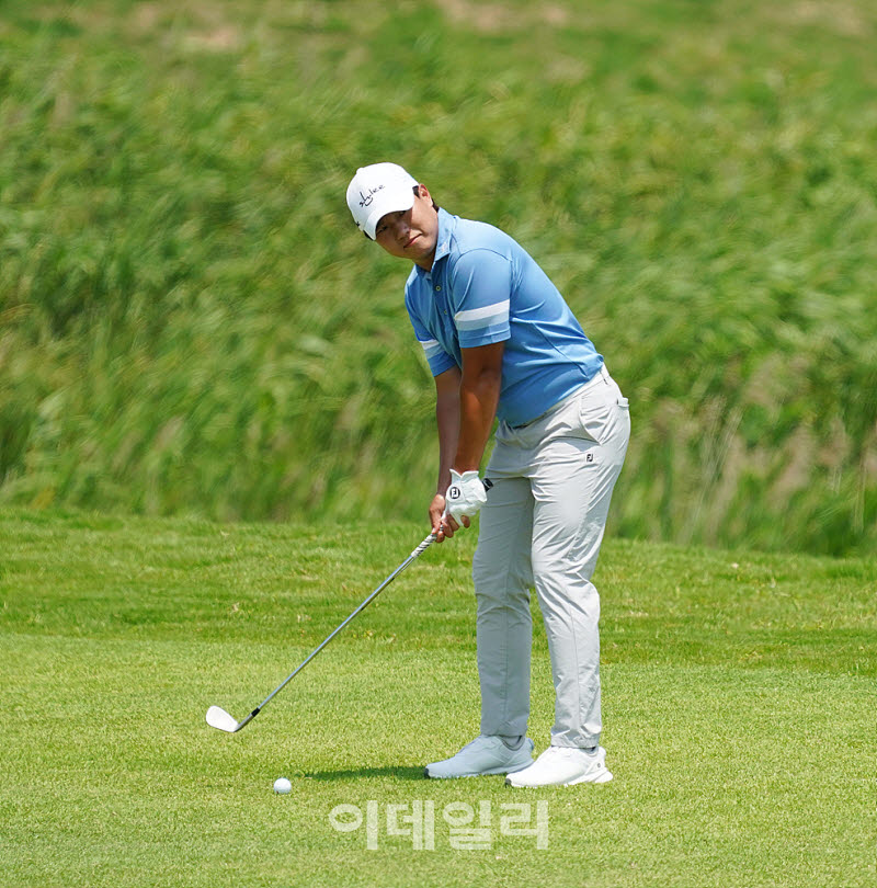 [포토] 이상희, 선두를 추격한다