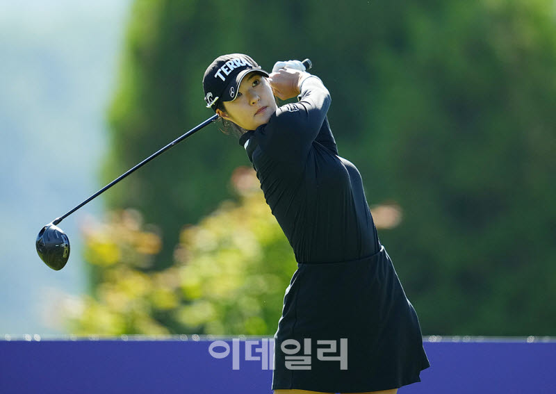[포토]김민별,최대한 추격을 한다