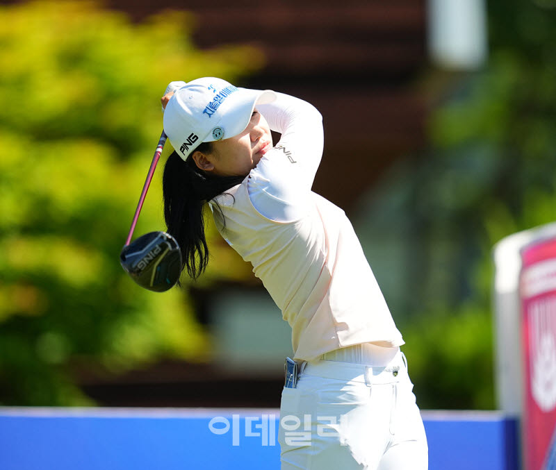 [포토]오경은,힘찬 첫 티샷