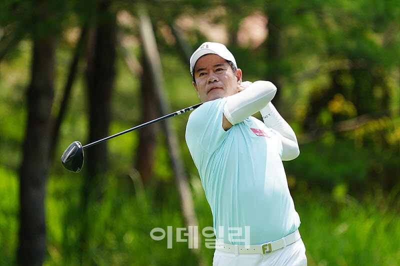 [포토] 나병관, 호쾌한 샷으로 우승을 노린다