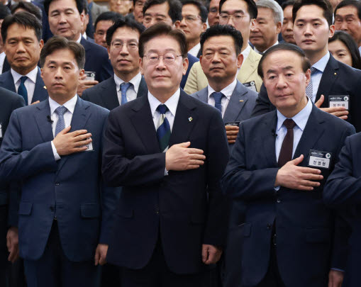 李대통령 '서남권 첨단산업 발전비전 국민보고회' 참석