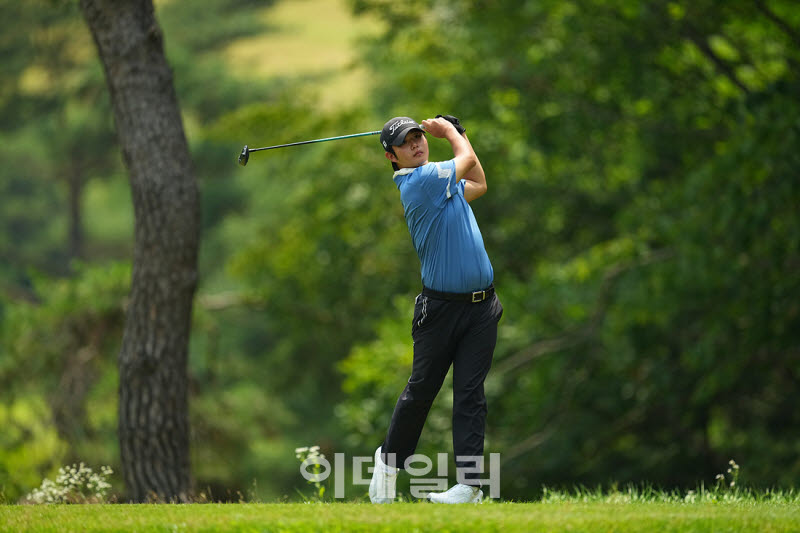 [포토]반예준,힘찬 티샷