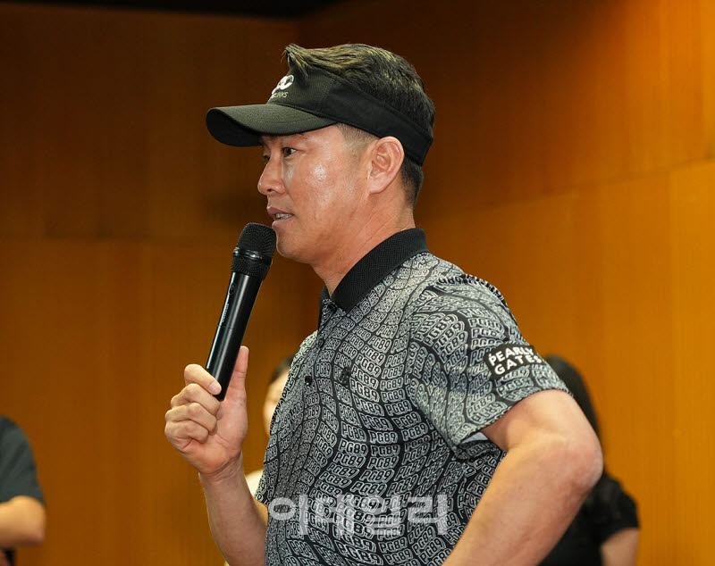 [포토]김형성,꾸준히 하면 됩니다