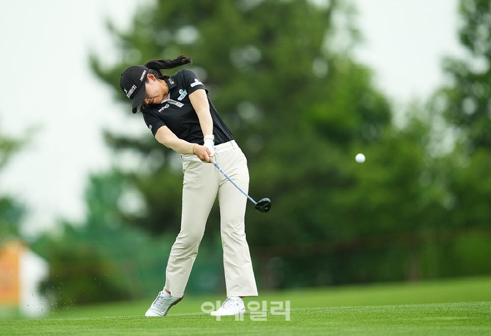 [포토]오경은,파워넘치는 우드샷