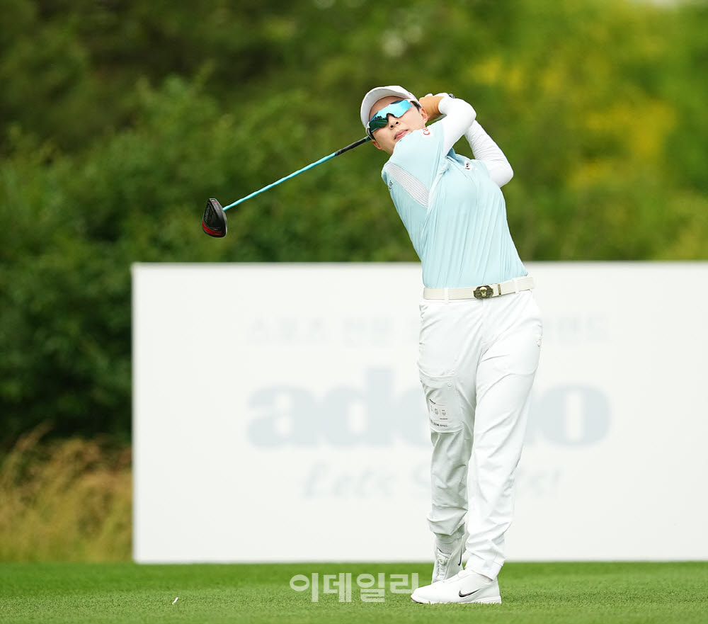 [포토]김효주,국내 시즌 2승을 향하여