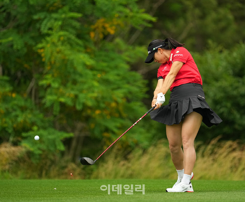 [포토]김하은,장타 파워 임팩트