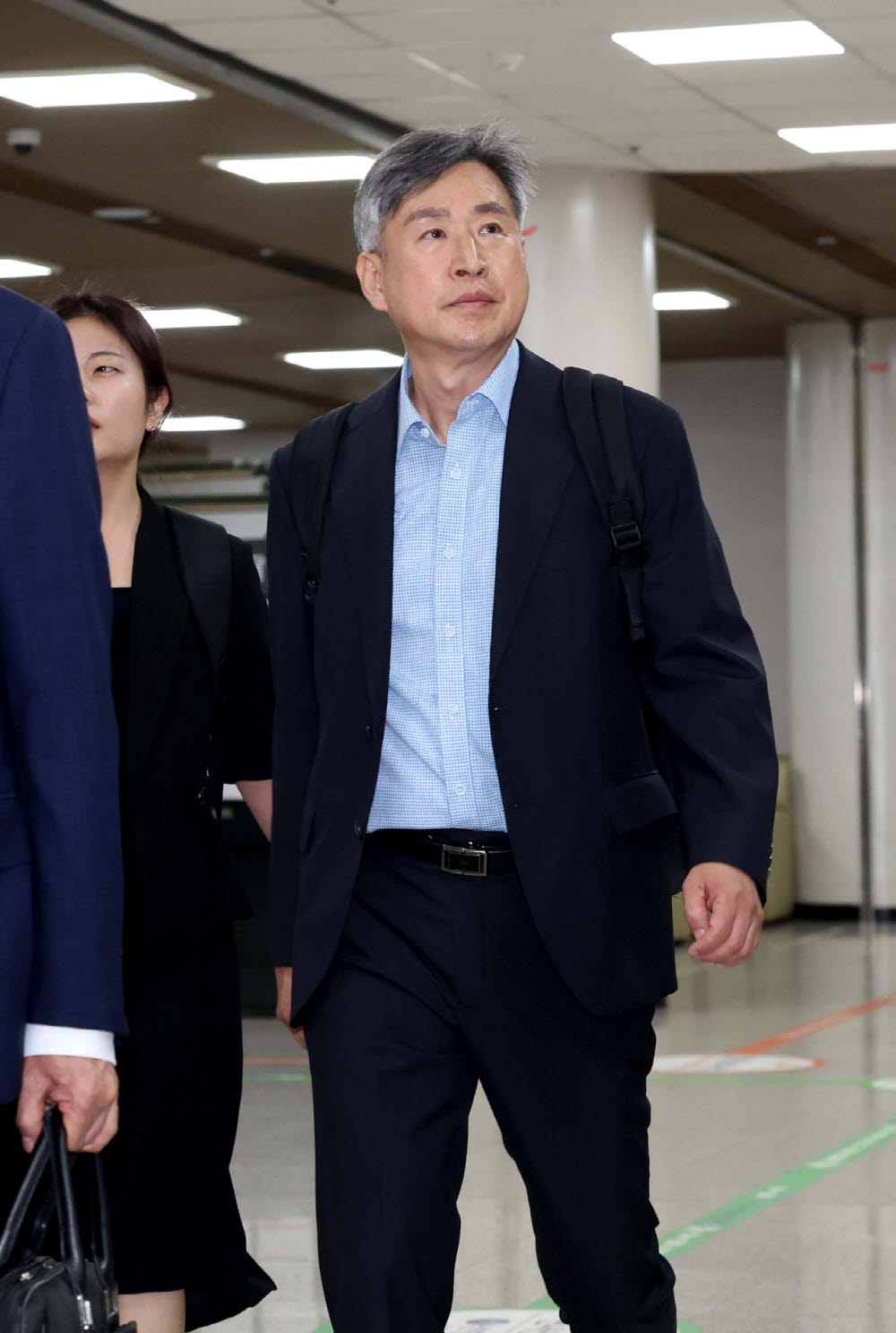 [포토]김종욱 전 해경청장, 비상계엄 가담 혐의 영장심사