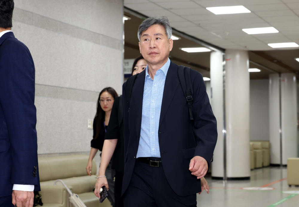 [포토]김종욱 전 해경청장, 비상계엄 가담 혐의 영장심사
