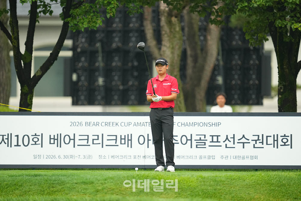 [포토]강승구,역전 우승을 노린다