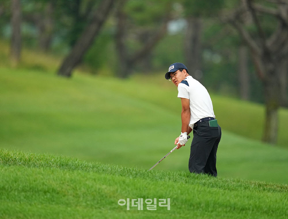 [포토]김동휘,트러블 샷을 준비한다