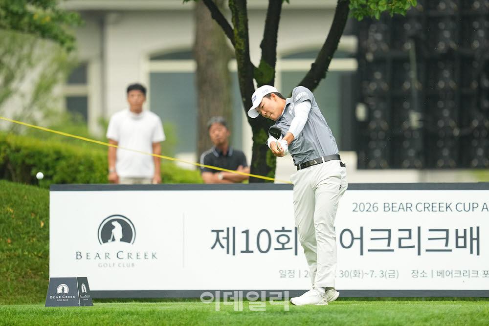 [포토]상현준,첫 승 향한 임팩트