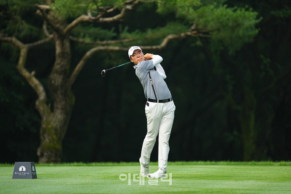 [포토]상현준,페어웨이를 지킨다