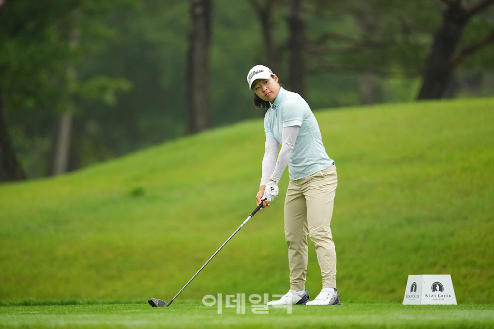 [포토]이시은,역전 우승을 노려본다