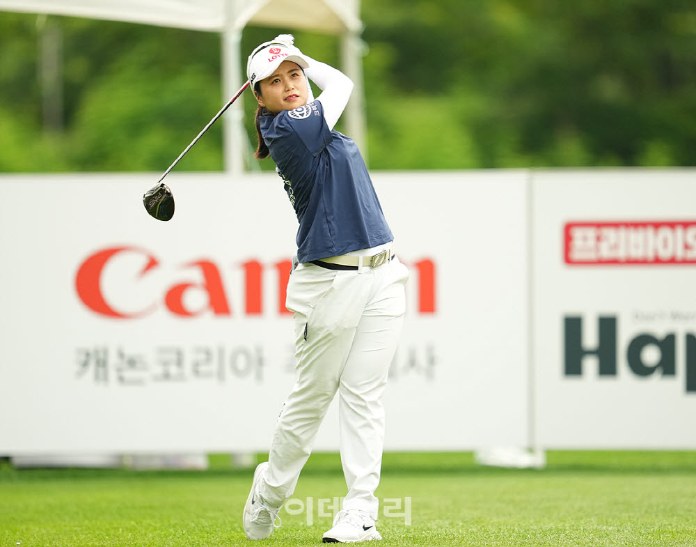 [포토]최혜진,국내 대회 우승을 향하여