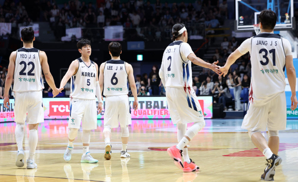4쿼터 16점 리드 날린 한국 남자 농구, 대만에 연장 역전패