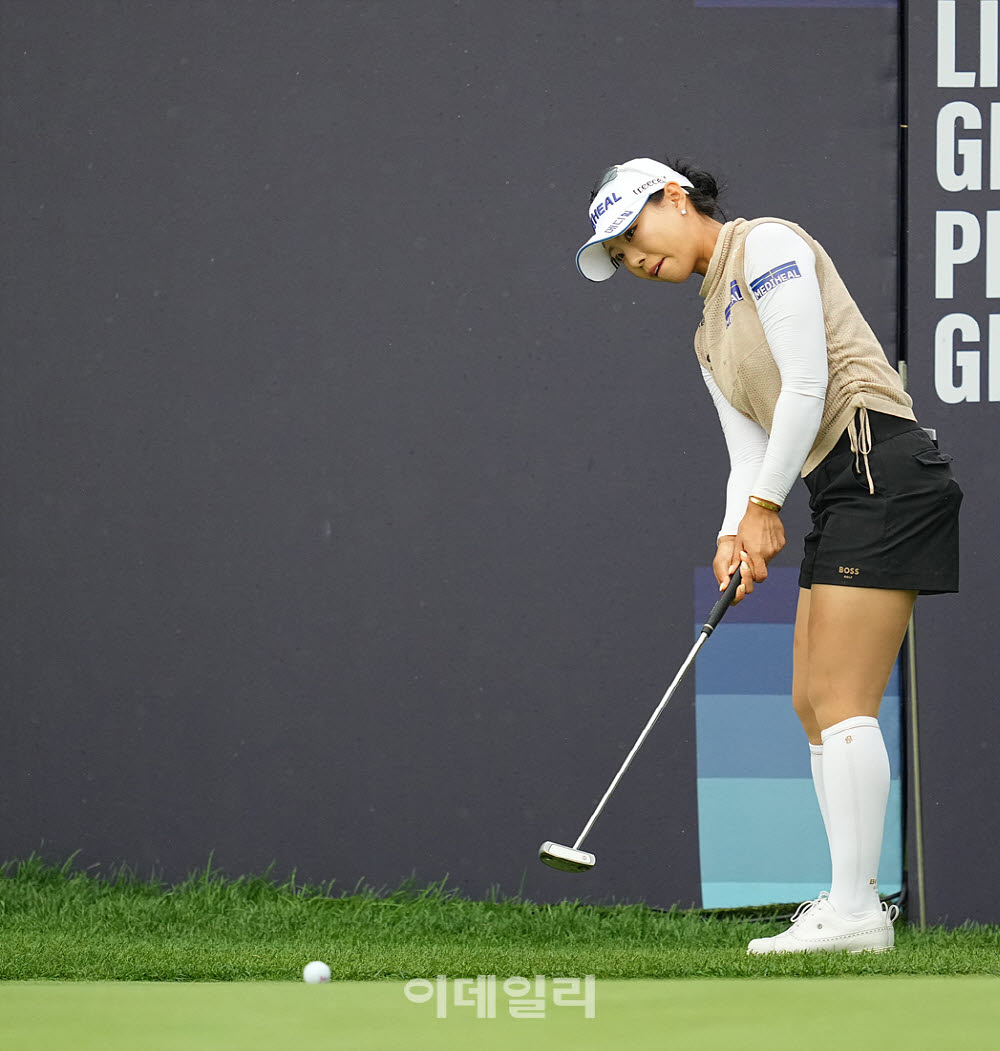 [포토]이채은,먼거리 버디 도전