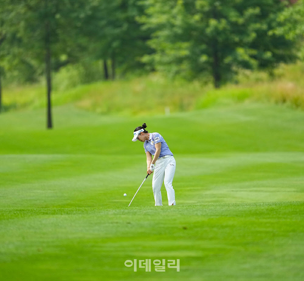 [포토]박민지,핀을 향한 임팩트
