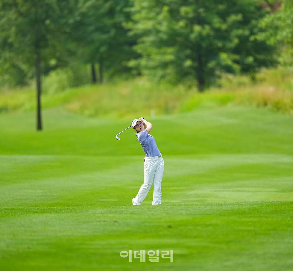 [포토]박민지,노련하게 그린에 올린다