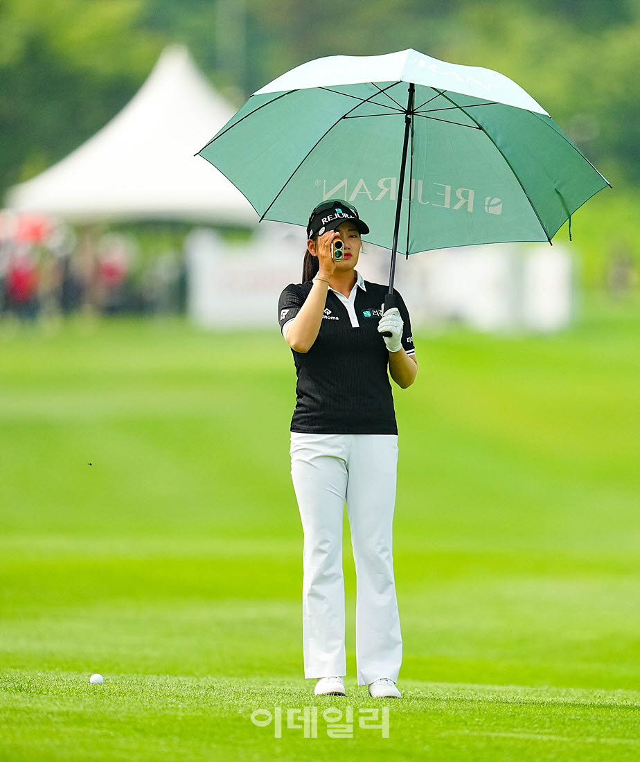 [포토]노승희,거리 확인은 확실하게