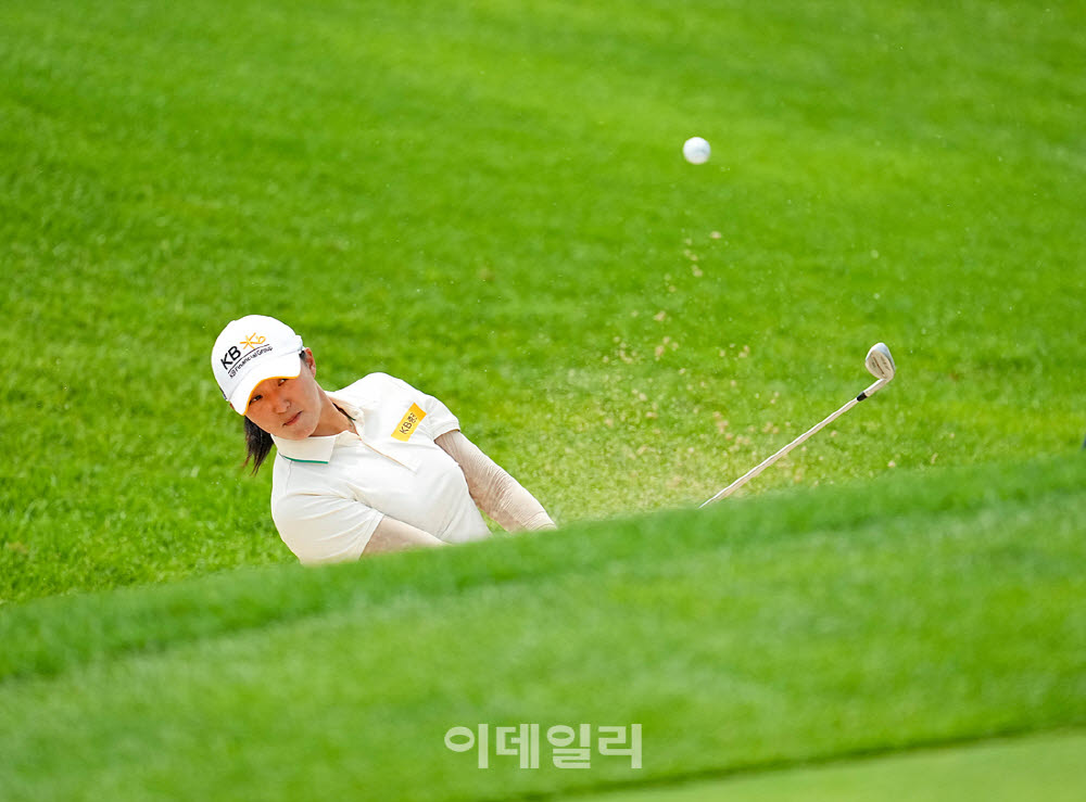 [포토]박예지,감각적인 벙커샷