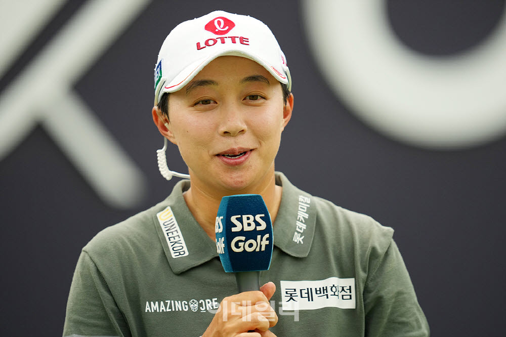 [포토]김효주,행복한 인터뷰