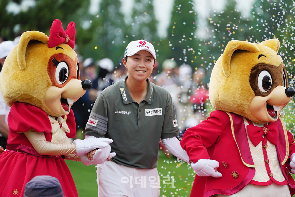 [포토]김효주,행복한 세레모니