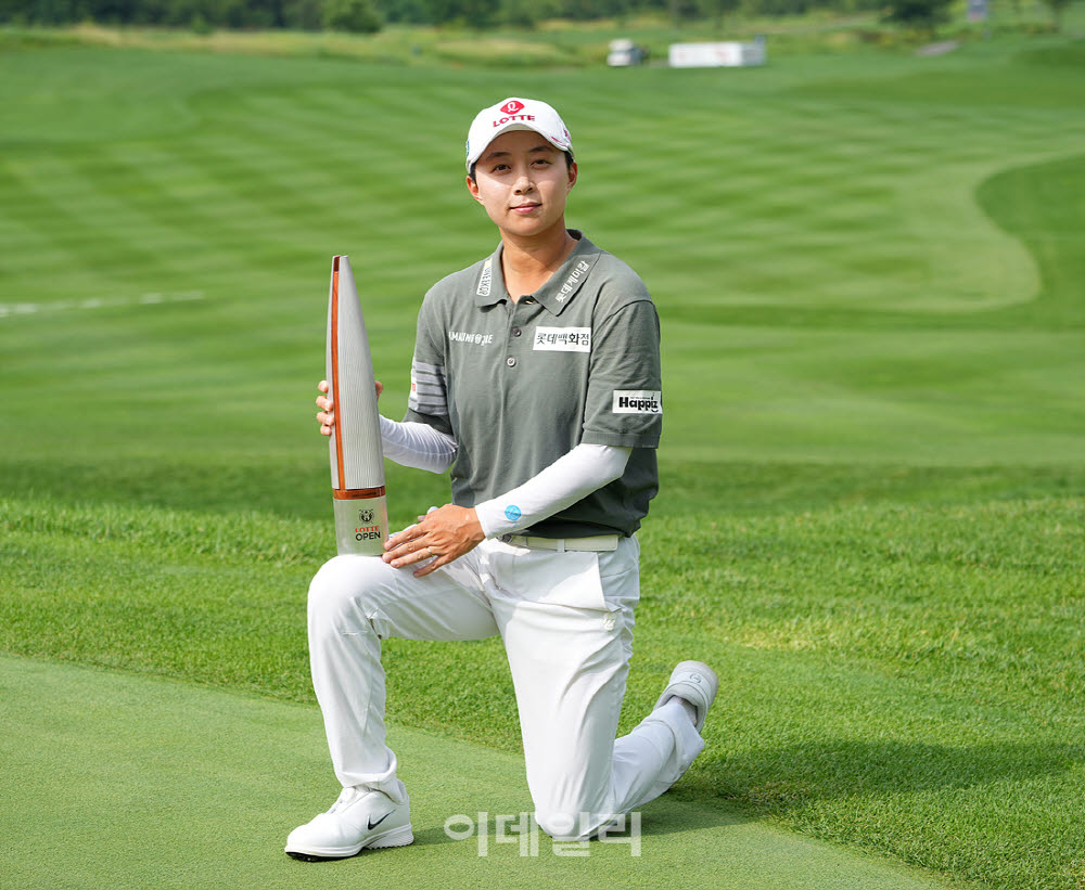 [포토]김효주,우승 기본 포즈